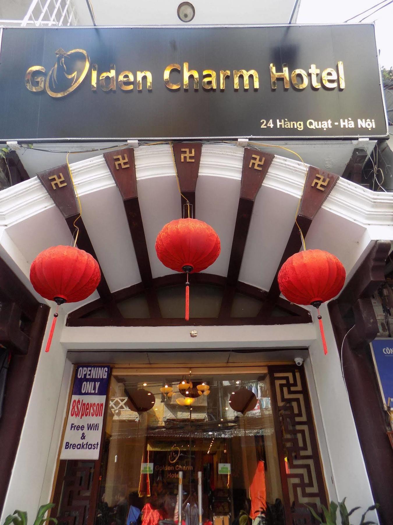 Hanoi Golden Charm Hotel Exterior foto
